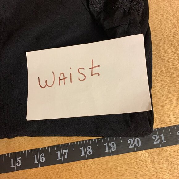 Torrid dress SZ 3/3X (22-24) black sheer bodice & shoulders feminine goth - Picture 9 of 10